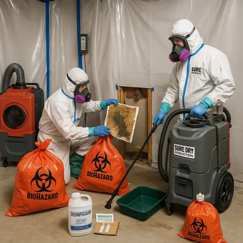 Contaminated Water Handling Protocols process in Bellevue, MI