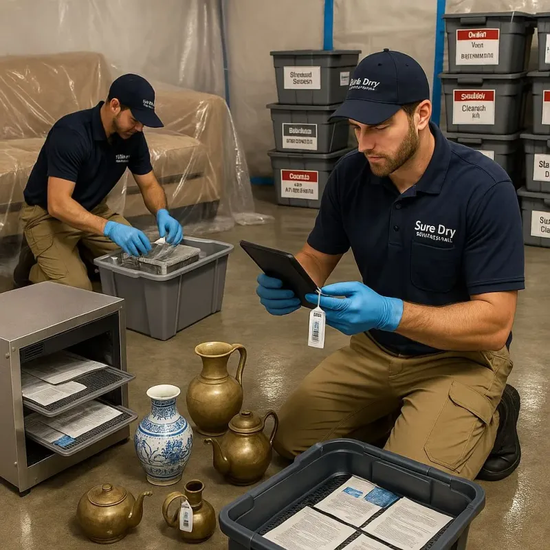 Content Protection and Restoration process in Bellevue, MI