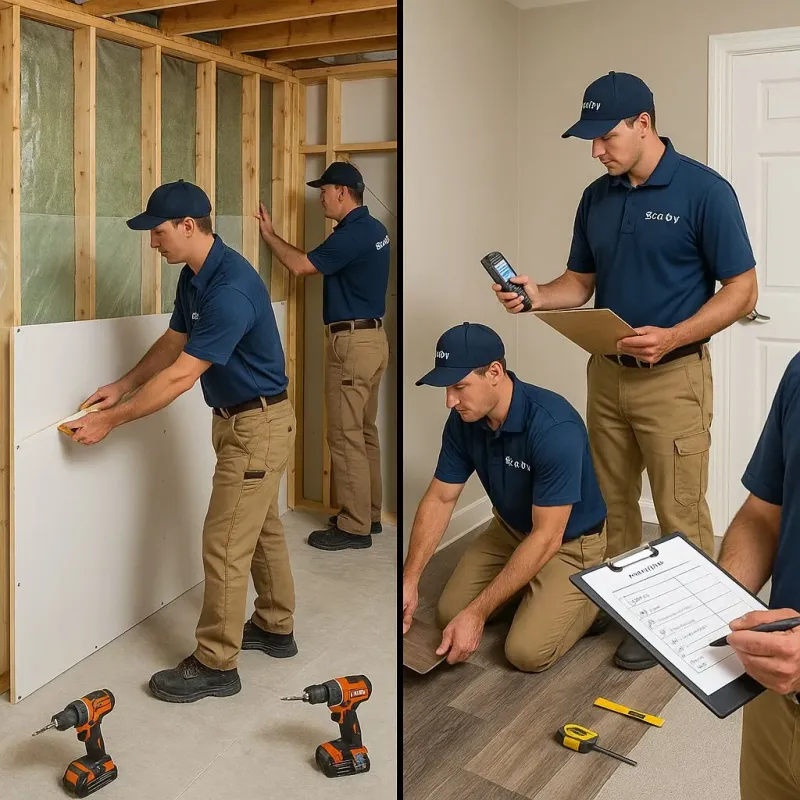 Repairs and Reconstruction process in Bellevue, MI